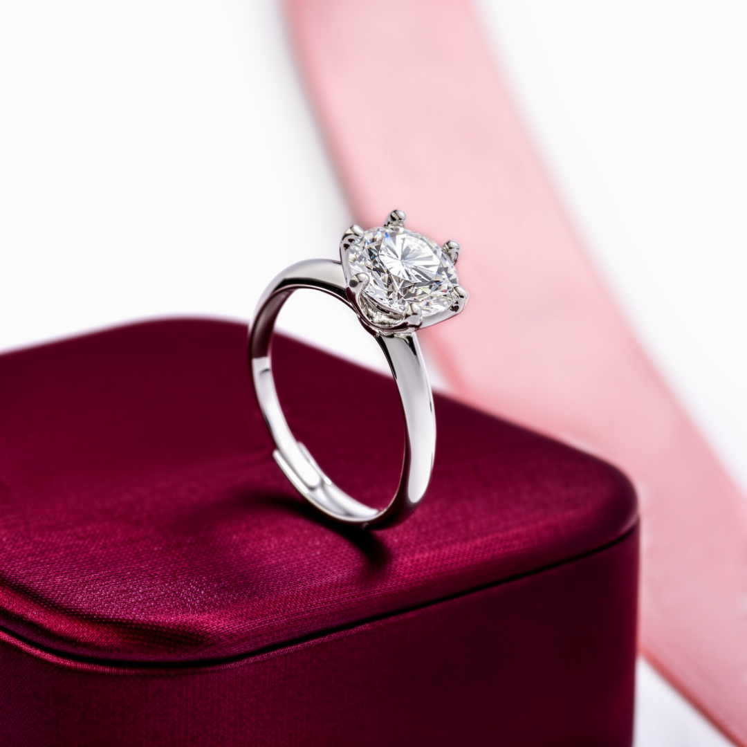 Solitario in Argento 925®