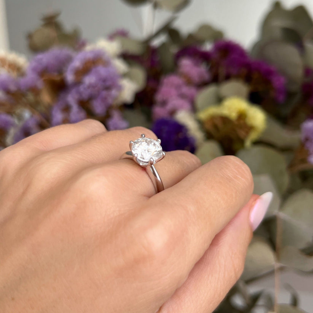 Solitario in Argento 925®