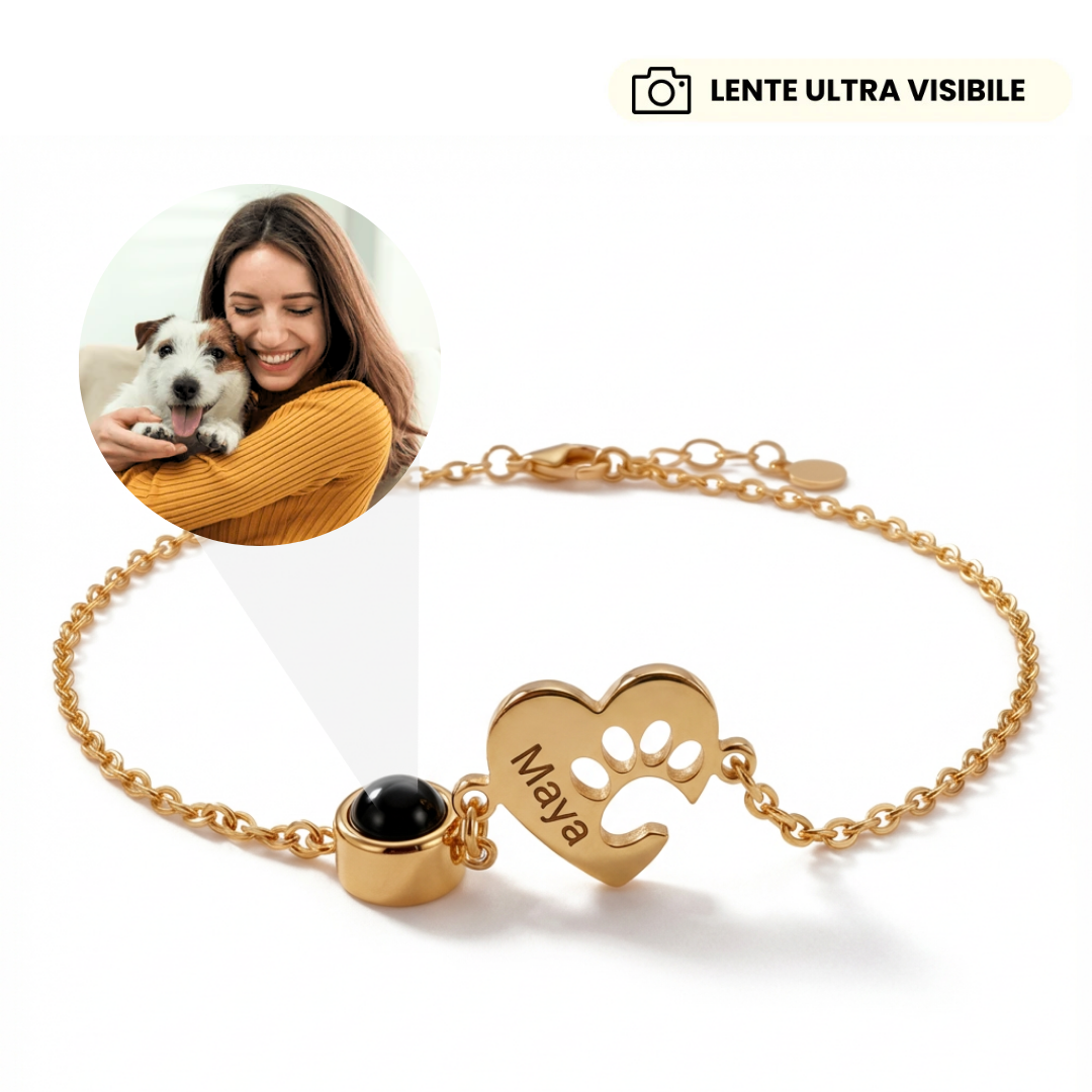 PetGlow® Bracciale con Foto Personalizzata