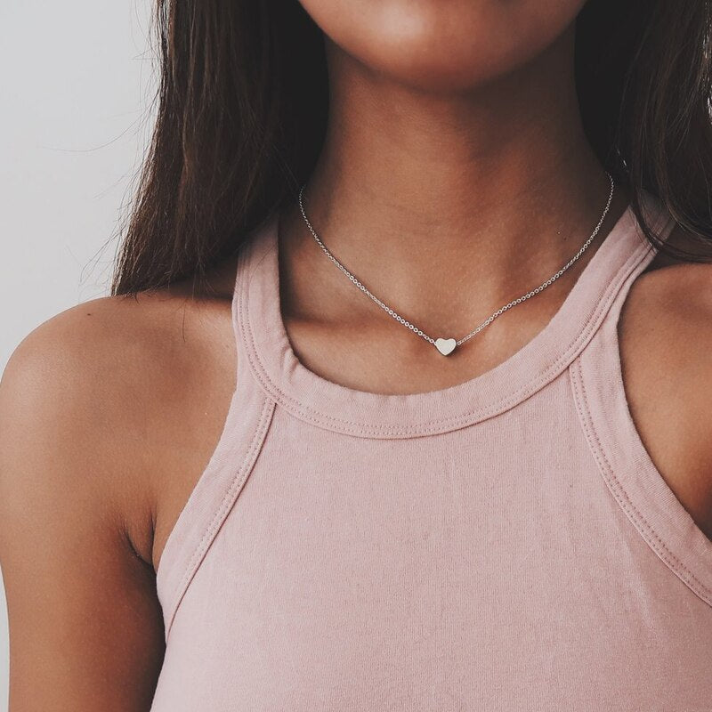 Collana con pendente a cuore ♡