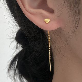 Orecchini Love placcati in oro 18k
