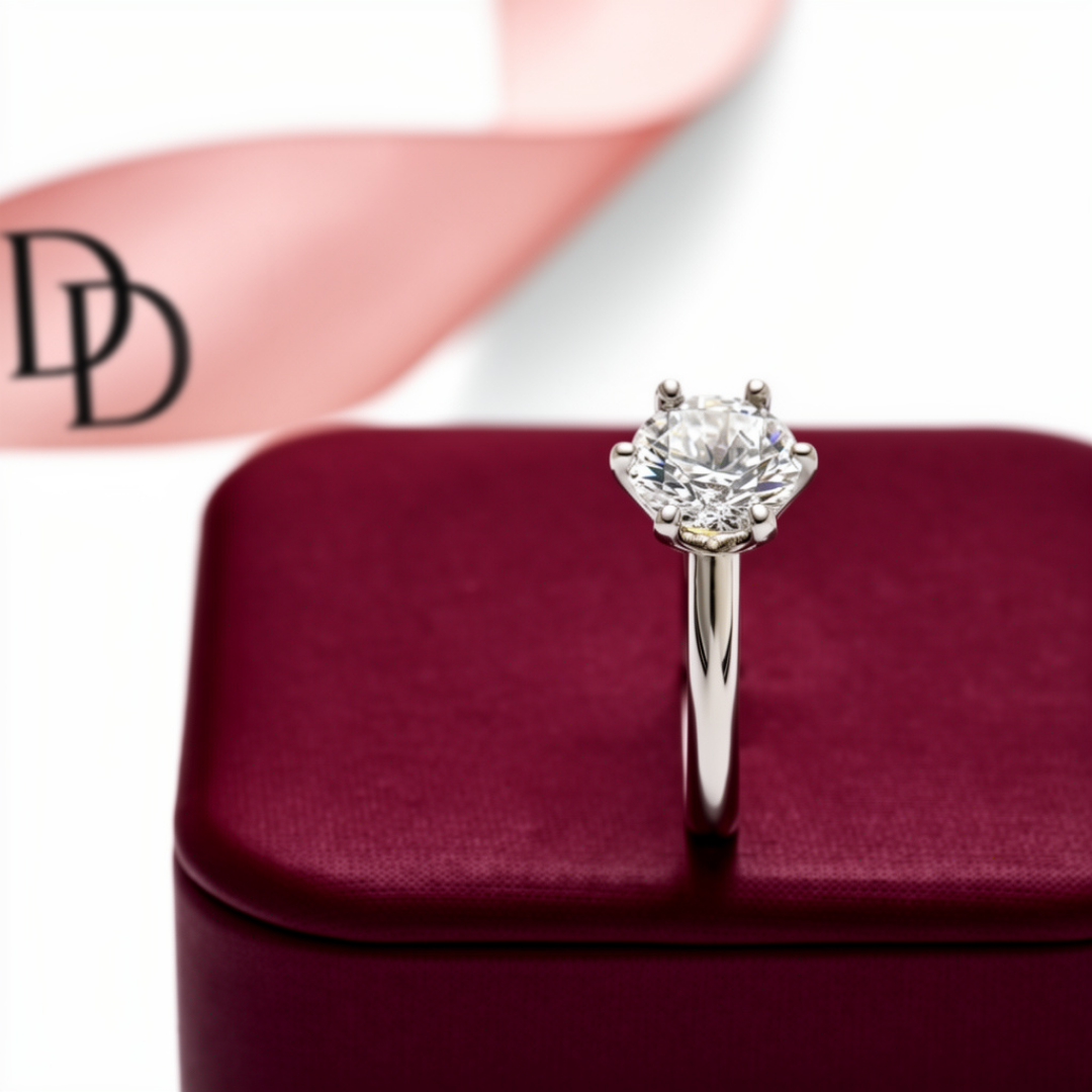 Solitario in Argento 925®