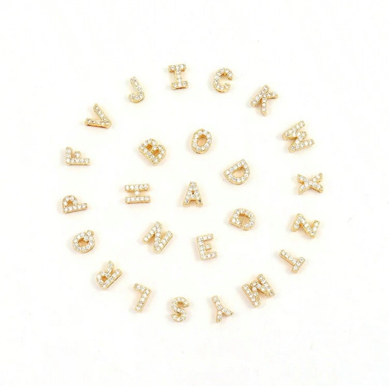 Collana Lettera di Zirconia