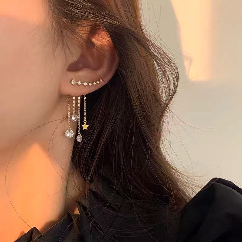 DEA EARRING placcati in oro 18k꧁